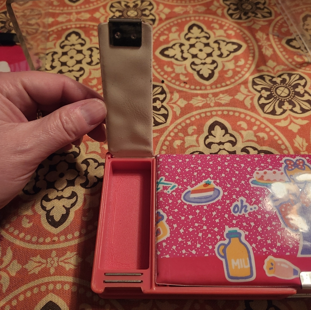 Pink Cartoon Chef Pencil Case - Picture 3 of 5